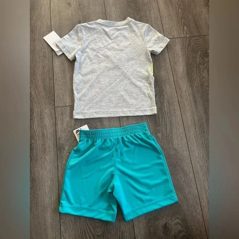 Nike Teal boys  Athletic 2 pc set